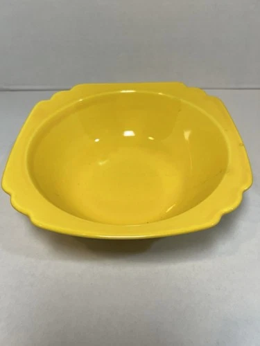 Homer Laughlin Riviera Fiesta Vegetable Bowl Yellow