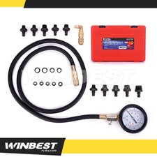 Engine Oil Pressure Test Kit Tester Low Oil Warning Devices Gauge 0-140 Psi New
