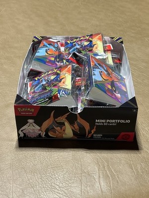 12x Lot Pokemon Phantasmal Flames Mini Portfolio Binder 1 Booster Pack w/ Box  