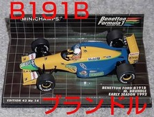 1/43 Benetton Ford B191B Brundle 1992 EARLY SEASON BENETTON FORD