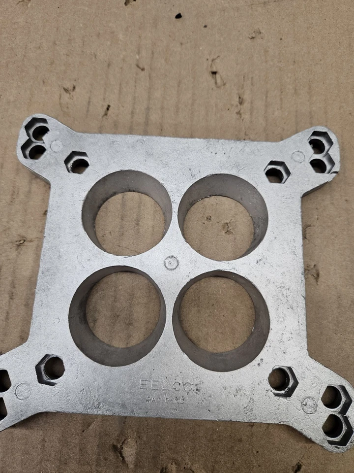 ADAPTADOR PLACA ESPACIADORA EELCO VINTAGE RACING PARA ADMISIÓN DE CARBURADOR Foto 3 de 4