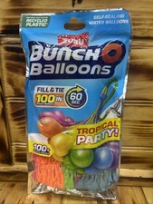 Zuru Bunch O Balloons Tropical Party Self-Sealing Water Balloons 100 Count 1pack