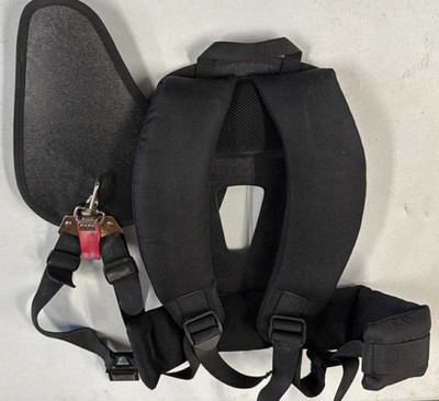 Double Shoulder Strimmer Padded Belt Harness Strap for Brush Cutter& Trimmer Kit