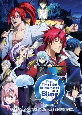 DVD That Time I Got Reincarnated as a Slime S3 + 2 OVA + Movie : Scarlet Bond