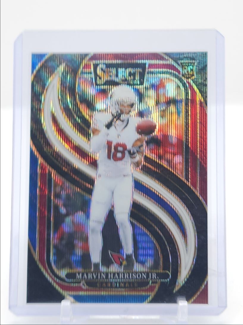 MARVIN HARRISON JR. 2024 SELECT PREMIER LEVEL ROOKIE TRI COLOR RC /249 Q5997