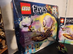 LEGO ELVES AIRA'S AIRSHIP & THE AMULET CHASE Dukelin Goblin  Box & Manual
