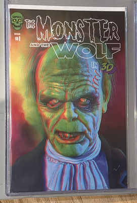 #ad Mark Spears Monster and the Wolf #1 3D Kickstarter Edition Signed NM $299.99