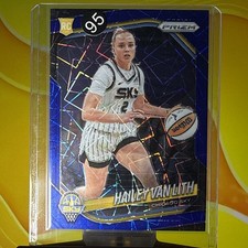 2025 WNBA PRIZM HAILEY VAN LITH #2 BLUE VELOCITY ROOKIE RC CHICAGO SKY 
