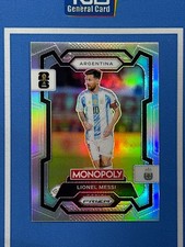 2025-26 Panini Monopoly Prizm FIFA World Cup 26 Lionel Messi Silver Prizm #1