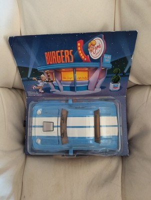 New In Package Chevron Cars Moe Muscle Blue 2009 Jims Burgers Hangout