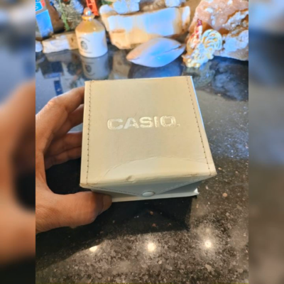 1979 Rare Vintage Digital Casio 56QS-38 Time Scan Dark Blue