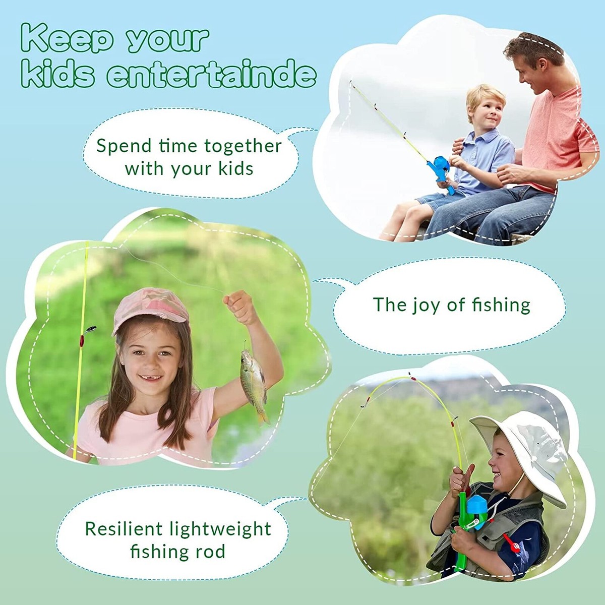 THKFISH Kids Fishing Pole Portable Telescopic Kids Fishing Poles for Boys Girls | eBay THKFISH Kids Fishing Pole Portable Telescopic Kids Fishing Poles for Boys Girls | eBay
