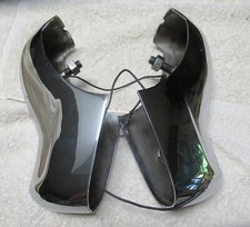 955 Chevrolet Belair Rear Bumper Guards Pair With Light Sockets And Lenses