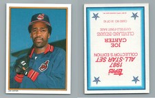 Joe Carter ( You Pick ) Blue Jays, Indians  Topps , Fleer, Donruss, Upper Deck