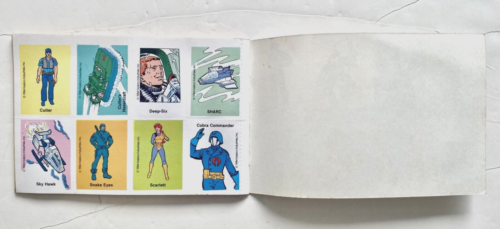 Vintage 1984 G.I. Joe Stamp Fun Marvel Book Stamps Heroes Stickers Unused NOS - Picture 6 of 12