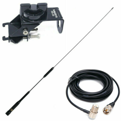 Diamond AZ506FX 144/430MHz VHF/UHF Dual Band & RB-56 Clip 5M