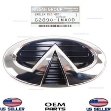 Genuine Front Grille Emblem Logo Oem Infiniti M56 M37 M35h Q70 62890-1ma0b