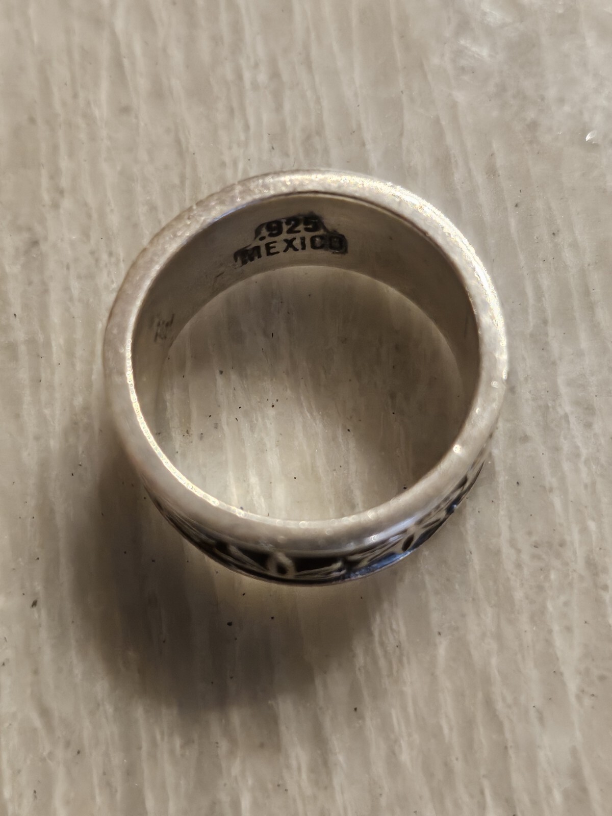 925 Sterling Silver Ring  Marijuana Leaf Weed Des… - image 2