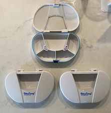 Vita Carry advanced pill case Ennovea life 4+1  Compartment Pill Box 3 Pack