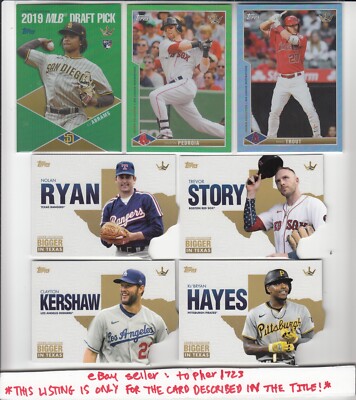 2022 Topps x Bobby Witt Crown Collection Bigger in Texas Die-Cut KE'BRYAN HAYES