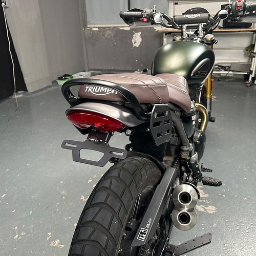 Luggage Rack Side Bag Saddlebag Support Bracket For Speed 400 T4 Scrambler 400X - Picture 23 of 24