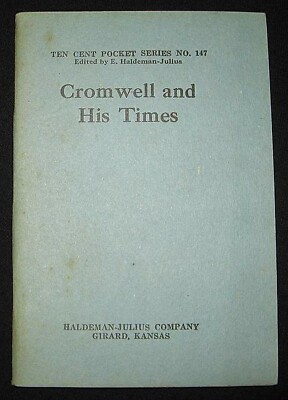BLUE BOOK #147 1940s OLIVER CROMWELL AND HIS TIMES * COLLECTIBLE BOOK