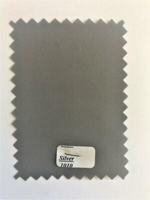 Wasserdichtes 4 Unzen Nylongewebe Material PU beschichtet - SILBER