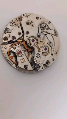 Incomplete movement eberhard chronograph 14000 balance Ok