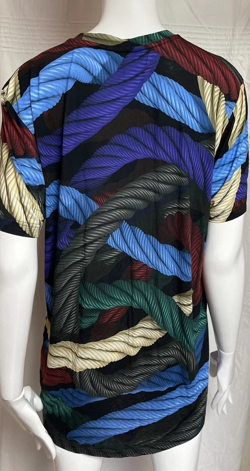Camiseta Original Unisex Christopher Kane Estampado Cable Talla XLARGE Usada Una Vez Foto 2 de 4