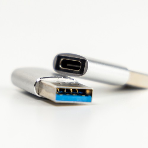 2-Pack USB 3.0 Type A Male to USB C 3.1 Type C Female Port Converter Adapter New - Picture 2 of 11