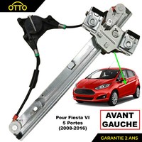 Elektrisches Fensterhebermechanismus Vorne Links FüR Fiesta VI 5 TüRen 1837995