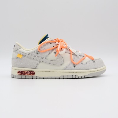DJ0950-119 Off-White Nike Dunk Low 1 OF 50 19 (Men's) | eBay