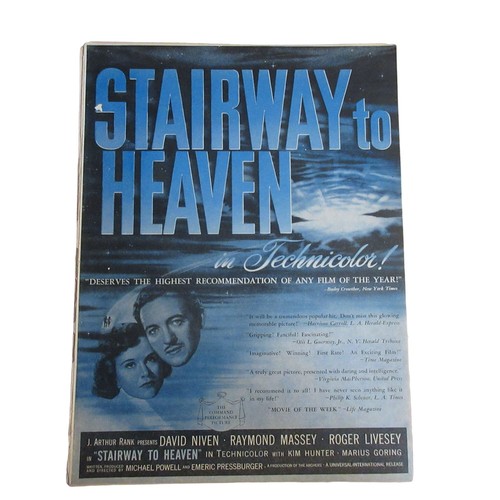 1947 Stairway to Heaven Vintage Print Ad - David Niven Raymond Massey - Bild 1 von 3