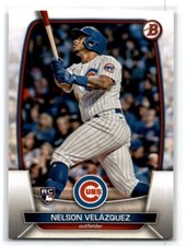 2023 Bowman Nelson Velazquez RC #12 Cubs