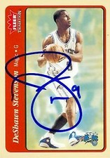 Deshawn Stevenson autographed Basketball Card (Magic) 2004 Fleer Tradition #163