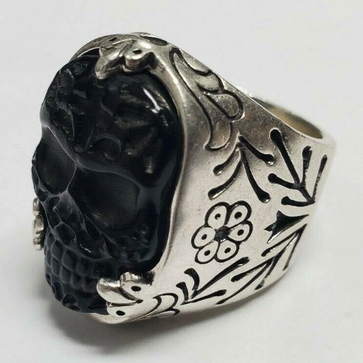 King baby cheap skull ring