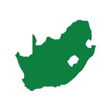 South Africa Country outline Vinyl Decal Car Window Laptop SA Sticker