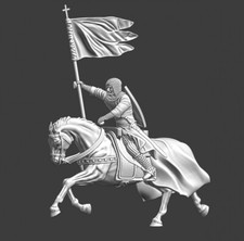 Northern Crusades Miniatures Medieval Banner Knight 28mm 32mm 35mm 40mm 54mm