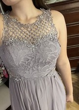 purple evening prom women long dresses formal
