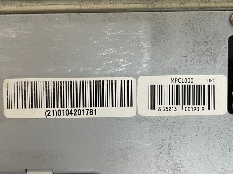 AKAI professional MPC1000 Blue 128MB Sampler Sequencer MPC 1000 Working