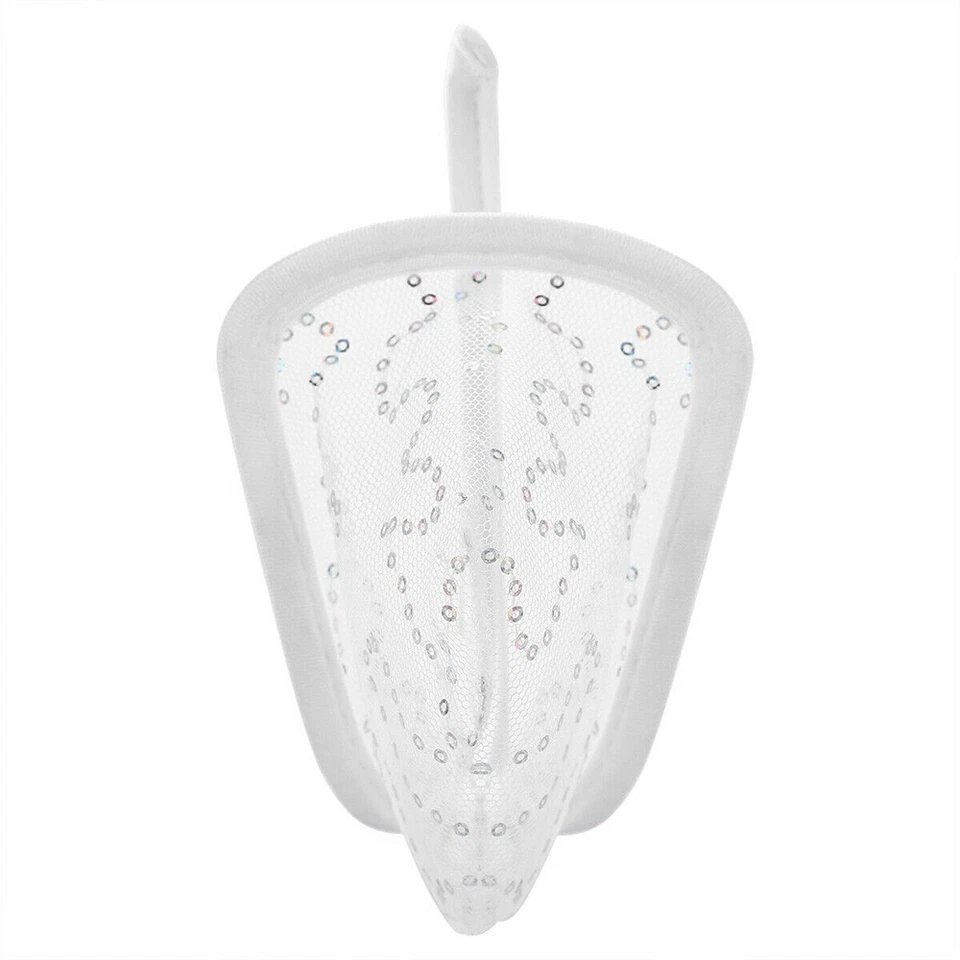 Hommes C-String sous-V��tement Dos-Nu Suspensoir Slip Transparent Pur Tongs - Photo 3/4