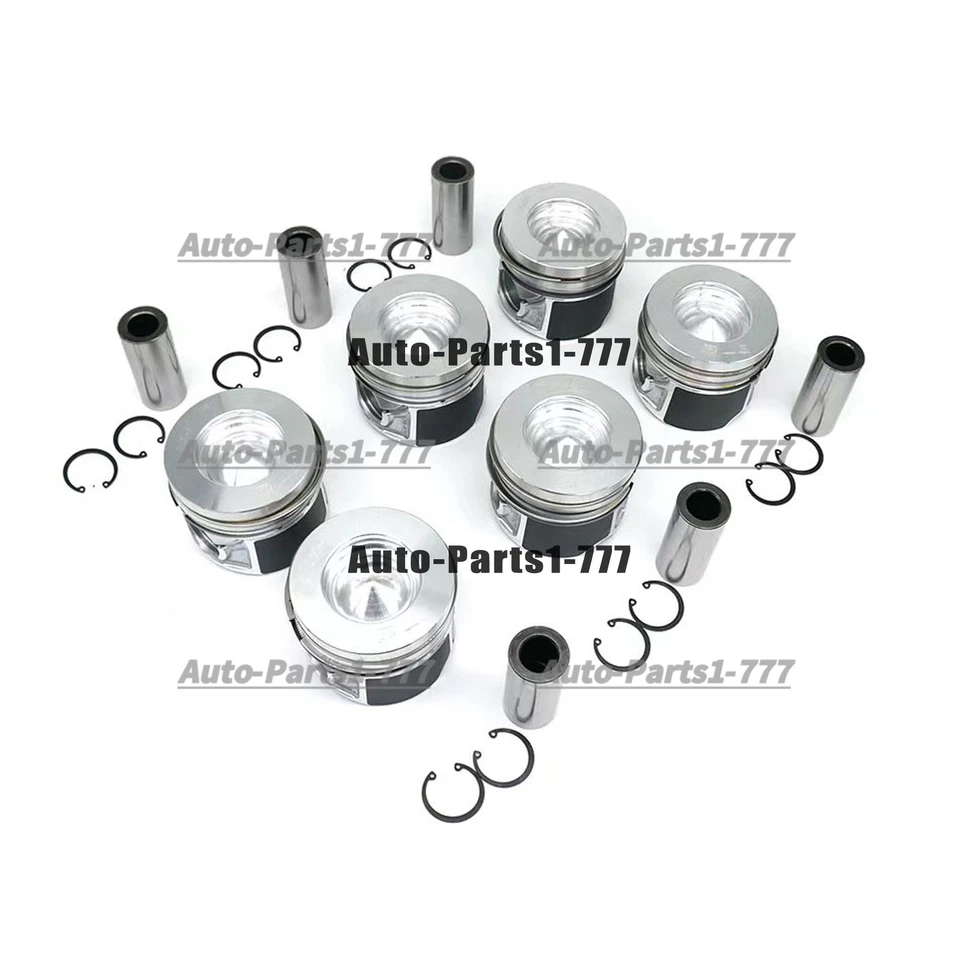 Juego de 6 anillos de pistón MAHLE Φ83,01+0,5 mm para VW Touareg Audi A4 A6 Q7 3,0T diésel Foto 3 de 4