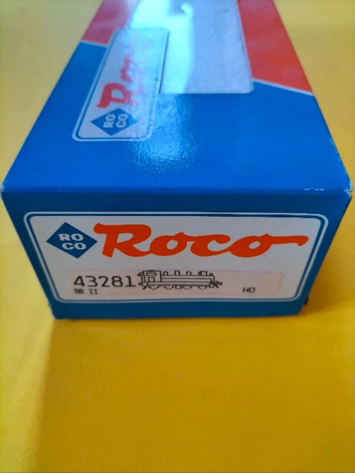 Roco HO 43281 Locotender BB II Mallett Scale 1:87 Vintage Anni 80 - Immagine 3 di 3