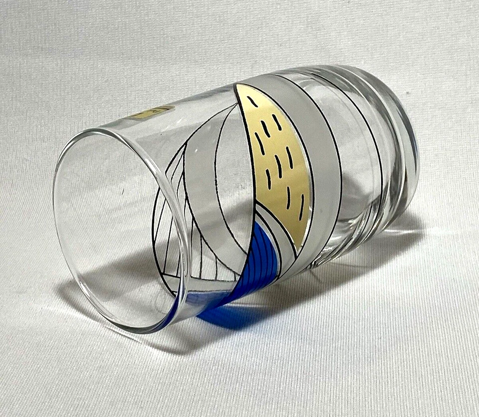 帕卡玻璃 ~ 套装 (6) 抽象设计 TUMBLER/HIGHBALL 眼镜带盒 — 第 4/4 张图片