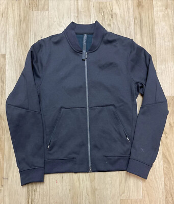 【美品】Lululemon ジッパー付きジャケット ネイビー サイズ6 Alpha Phi lululemon Define Cropped Hooded Jacket Nulu - NAVY