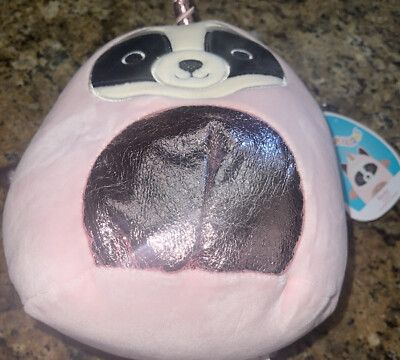 Kellytoy Squishmallow 7.5'' Rocky the Raccoon in Alicorn Costume NEW HTF LT ED 