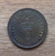 HALF PENNY 1/2p NEW PENNY - 1971 - ELIZABETH II - D~G~REG~FD~1971