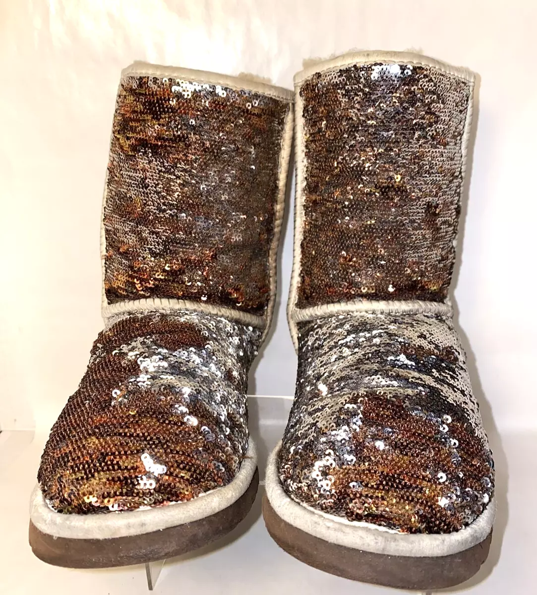 Reversible sequin shop uggs