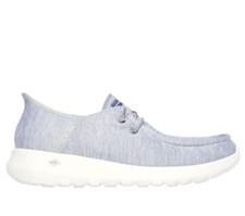 Image of SKECHERS Go Walk Max-Halycon White Gray Slip-ins Sneaker Men's sizes 7-14/NEW