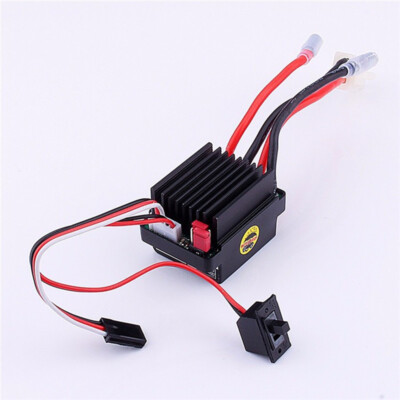 ESC 320A 2-3S Brushed Speed Controller BEC 5.6V fr RC Car Boat 370 380 540 Motor